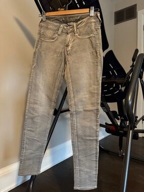 American Eagle Outfitters Skinny Jeans - Light Taupe